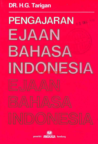 Pengajaran Ejaan Bahasa Indonesia