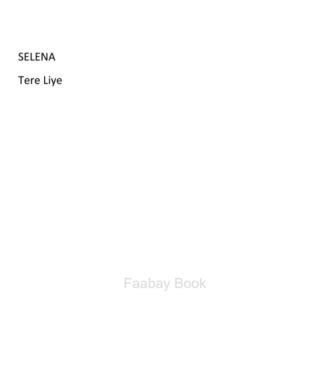 SELENA (unedited version) - Tere Liye
